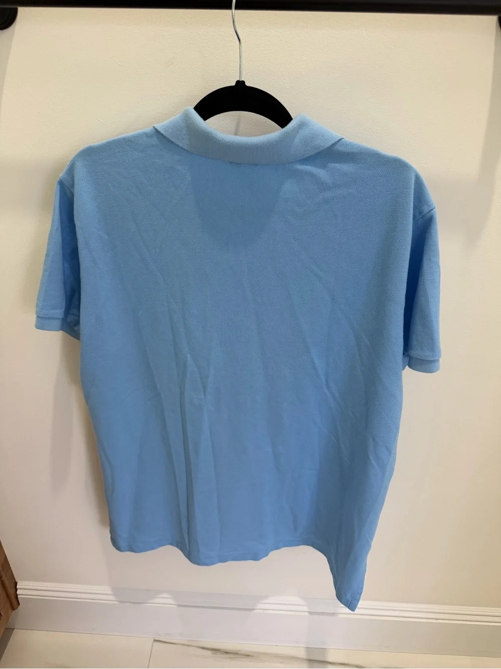 Polo by Ralph Lauren Classic Light Blue Cotton Polo Shirt